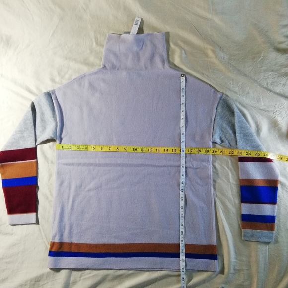 NWT Colour Works - In Cashmere Cowl Neck Sweater S - Picture 6 of 6